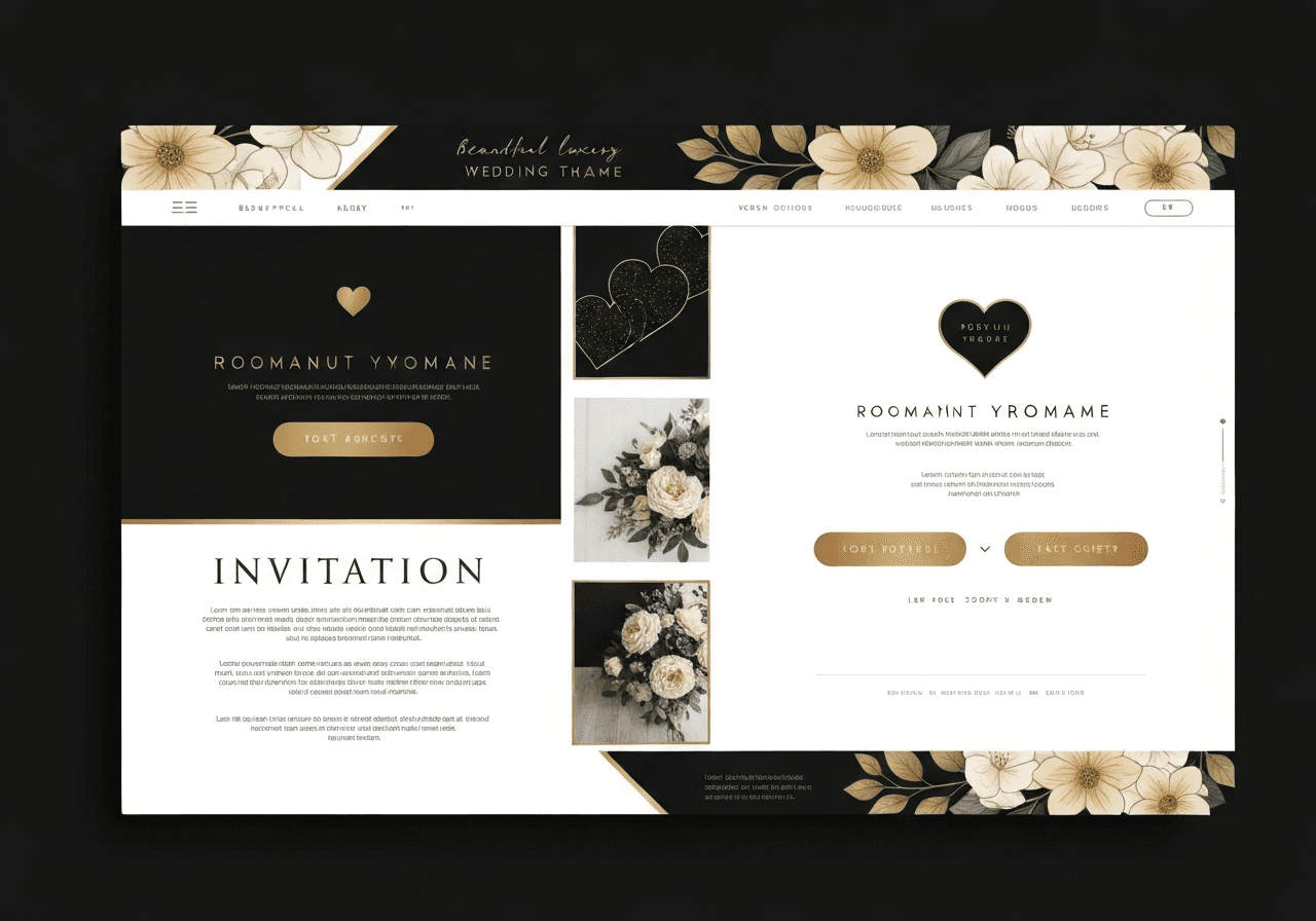 Site Mariage Personnalisé - Après